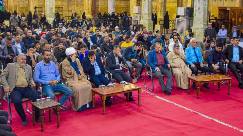 ضمن فعاليات ملتقى النورين الفكري الرمضاني السنوي أقيمت المحاضرة الدينية المباركة