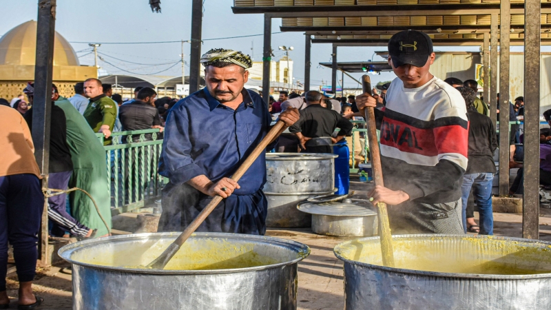 مواكب الخدمة الحسينية عطاء بلا حدود