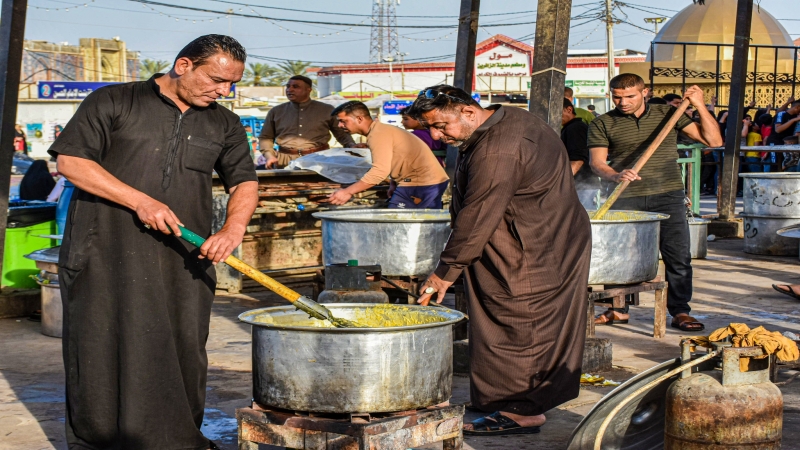 مواكب الخدمة الحسينية عطاء بلا حدود