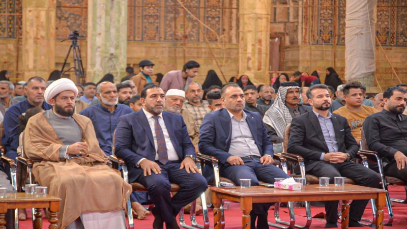 تستمر اقامة المحاضرات الدينية المباركة في رواق الإمام الحسن