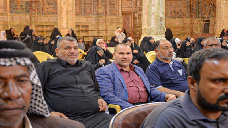 تستمر اقامة المحاضرات الدينية المباركة في رواق الإمام الحسن