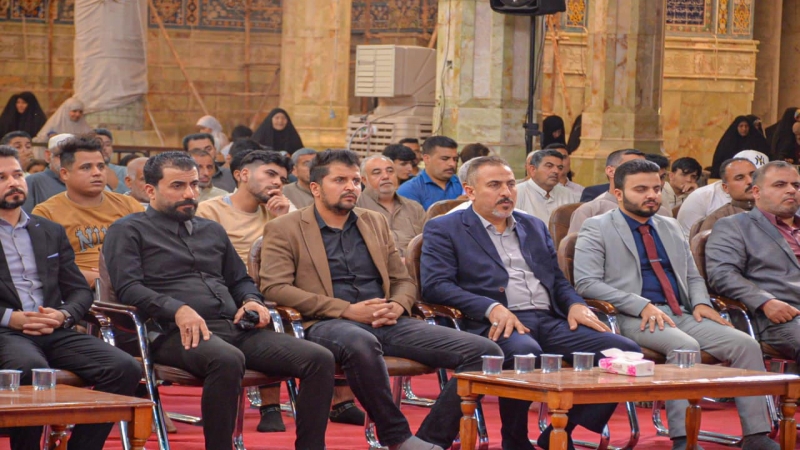 تستمر اقامة المحاضرات الدينية المباركة في رواق الإمام الحسن