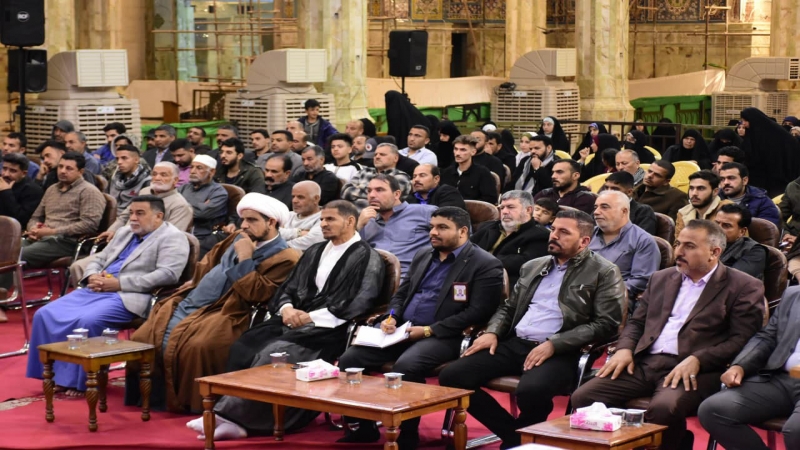 استمرار المجالس الرمضانية في حرم سيدة الشفاء