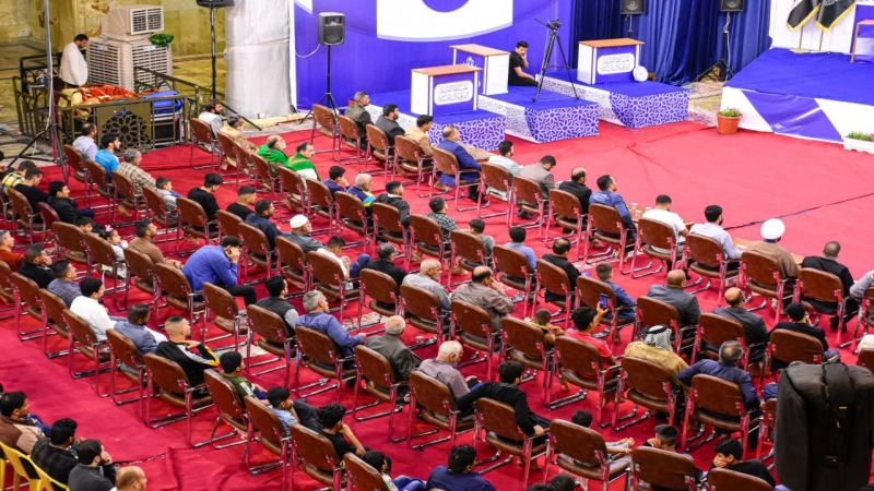هدير المحاضرات الفكرية والتوعوية تستمر في مرقد ريحانة الإمام المجتبى