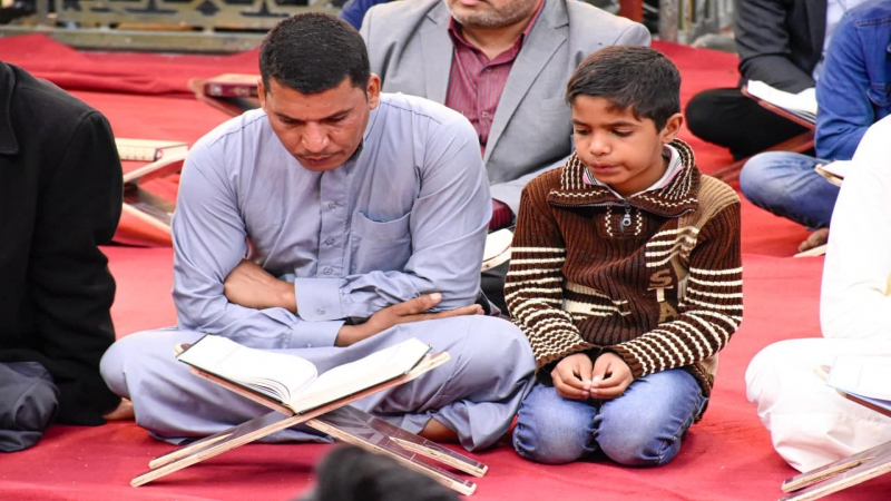الختمة القرانية الرمضانية المرتلة الجزء السادس
