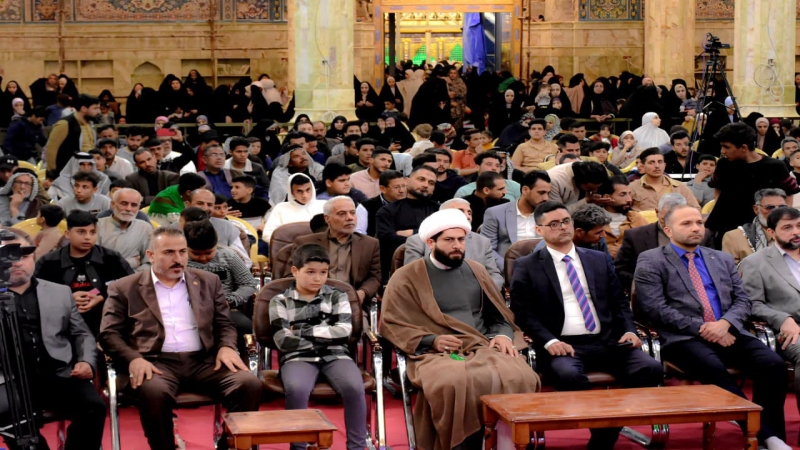 فعاليات المسابقات الفرقية في الحرم الشريف