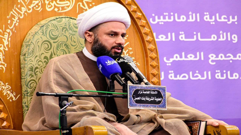 الأمانة الخاصة تقيم مجلساً حسينيًا بذكر ى وفاة السيدة خديجة الكبرى (ع)