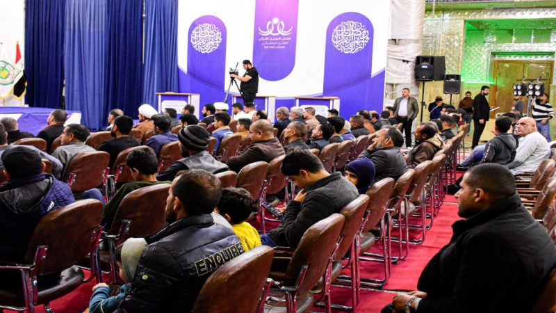 الأمانة الخاصة تقيم مجلساً حسينيًا بذكر ى وفاة السيدة خديجة الكبرى (ع)