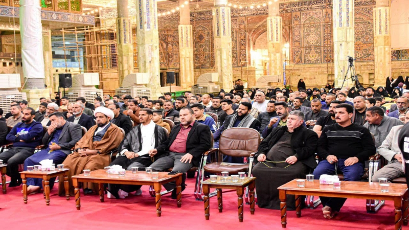 الأمانة الخاصة تقيم مجلساً حسينيًا بذكر ى وفاة السيدة خديجة الكبرى (ع)