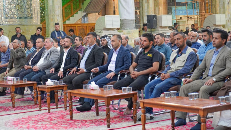 مرقد طبيبة المعلولين الشريفة بنت الامام الحسن المجتبى ع يشهد بدء المحاضرات الفكرية