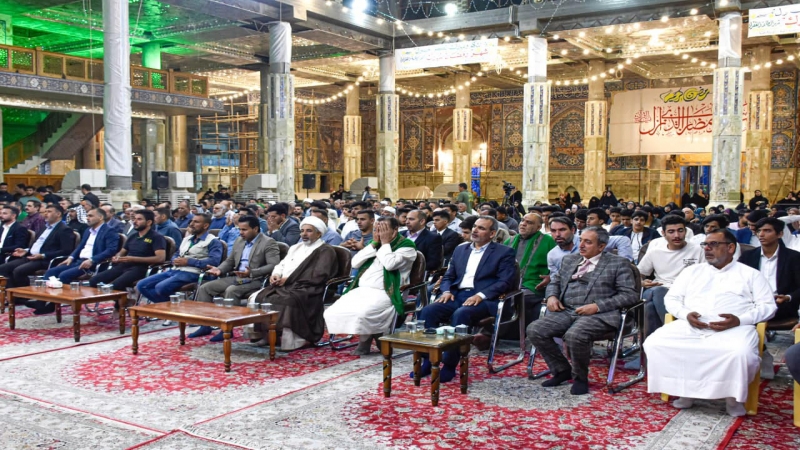 مرقد طبيبة المعلولين الشريفة بنت الامام الحسن المجتبى ع يشهد بدء المحاضرات الفكرية