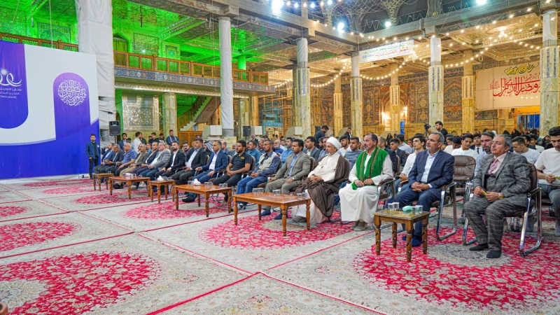 مرقد طبيبة المعلولين الشريفة بنت الامام الحسن المجتبى ع يشهد بدء المحاضرات الفكرية