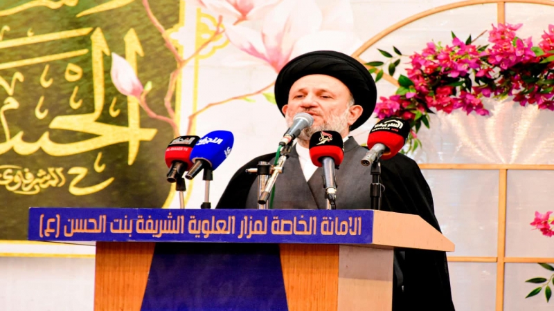 الْأَمَانَةُ الْخَاصَّةً لِلْمُرْقِدَ الْمُطَهَّرُ تَقِيمُ مِهْرَجَانِ وِلَادَةِ الْإِمَامُ الْحَسَنُ الْمُجْتَبَى