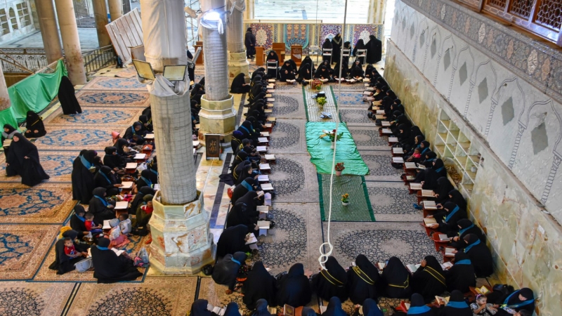 الختمة القرانية الرمضانية المرتلة النسوية