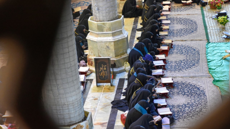 الختمة القرانية الرمضانية المرتلة النسوية
