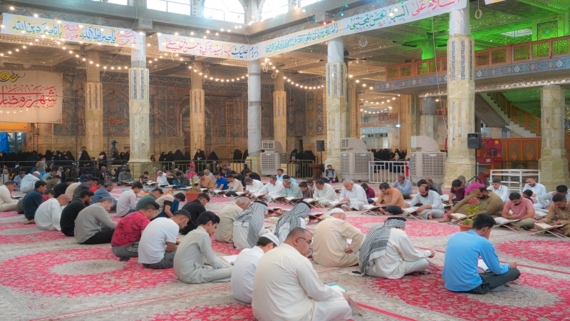 الختمة القرانية الرمضانية المرتلة الجزء السابع عشر