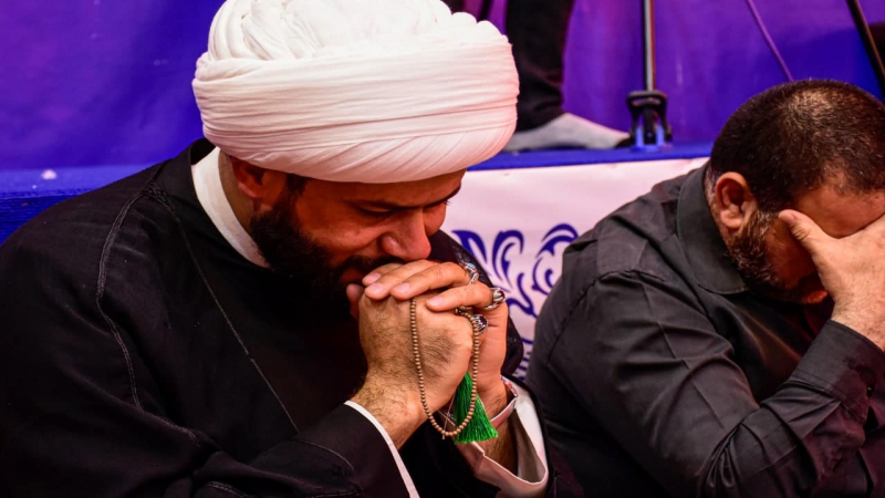 لَيَالِي الْمُصَاب تَحِلُّ فِي حَرَمِ السيدة الشريفة بنت الحسن المجتبى (ع) أحياءا لِشَهَادَة أَمِيرَ الْمُؤْمِنِينَ (ع)