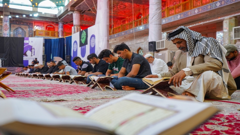 الختمة القرانية الرمضانية المرتلة الجزء التاسع عشر