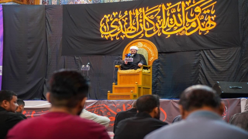 أقامة الأمانة الخاصة لمرقد العلوية الطاهرة الشريفة بنت الامام الحسن المجتبى (عليهما السلام) مجالسها السنوي بذكرى استشهاد امير المومنين وسيد المتقين