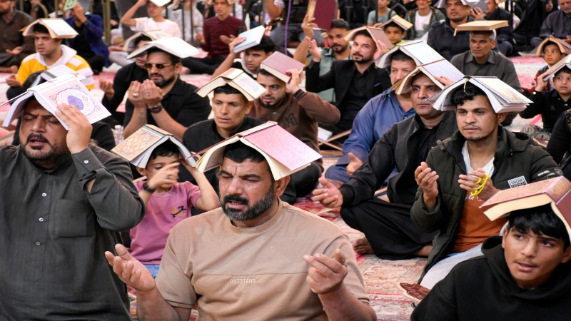 أعمال ليلة القدر المباركة من مرقد السيدة الشريفة بنت الامام الحسن المجتبى (ع)
