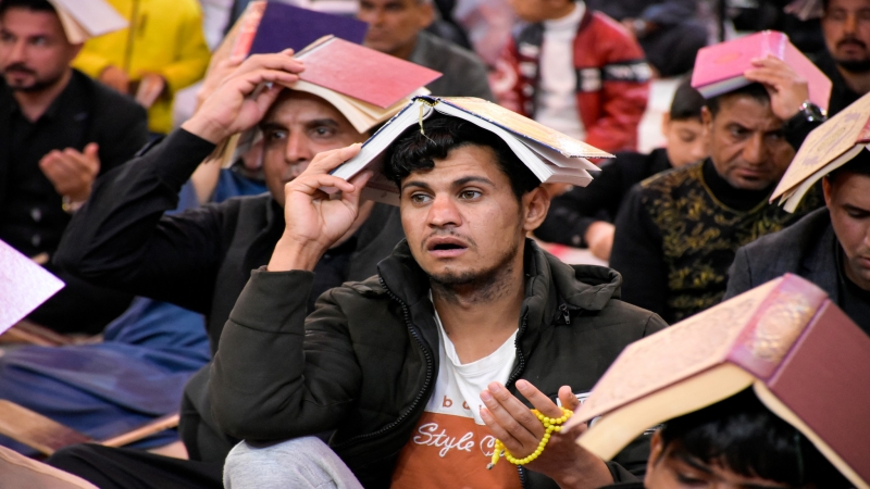 أعمال ليلة القدر المباركة من مرقد السيدة الشريفة بنت الامام الحسن المجتبى (ع)