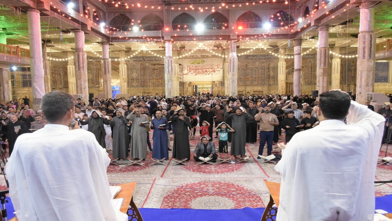 أعمال ليلة القدر المباركة من مرقد السيدة الشريفة بنت الامام الحسن المجتبى (ع)