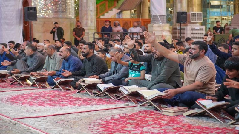 أعمال ليلة القدر المباركة من مرقد السيدة الشريفة بنت الامام الحسن المجتبى (ع)