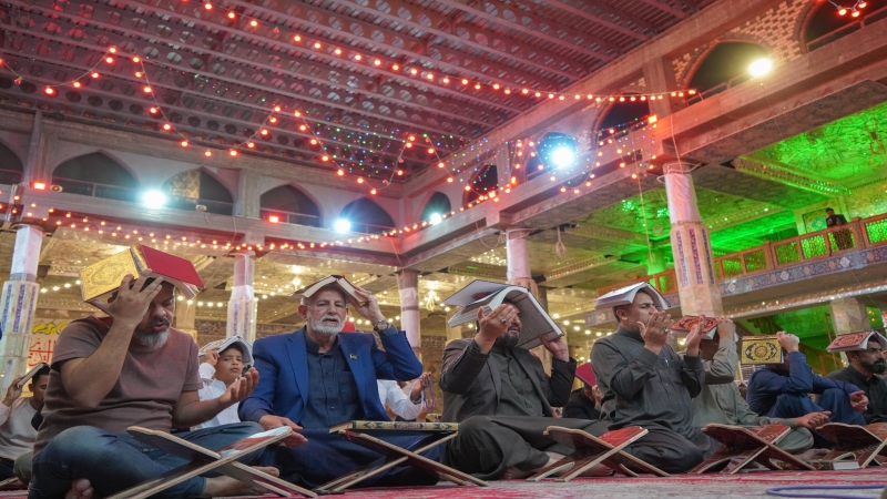 أعمال ليلة القدر المباركة من مرقد السيدة الشريفة بنت الامام الحسن المجتبى (ع)