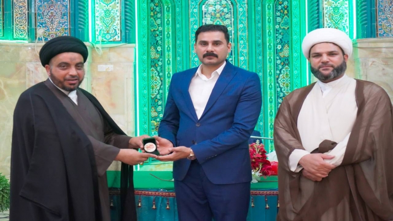 الْأَمَانَة الْخَاصَّة للمرقد الشَّرِيف تُقِيم محفلاً قرآنياً فِي الْحَرَمِ الْمُبَارَك