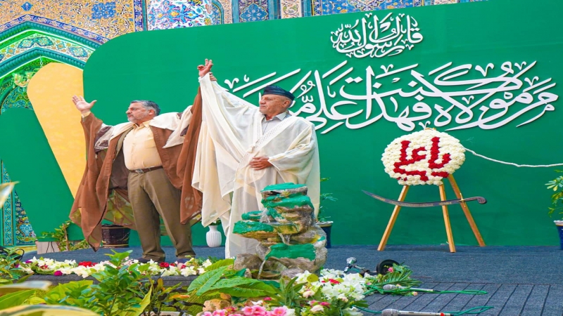 أنطلاق فعاليات مهرجان عيد الغدير السنوي الثالث في مرقد طبيبة المعلولين