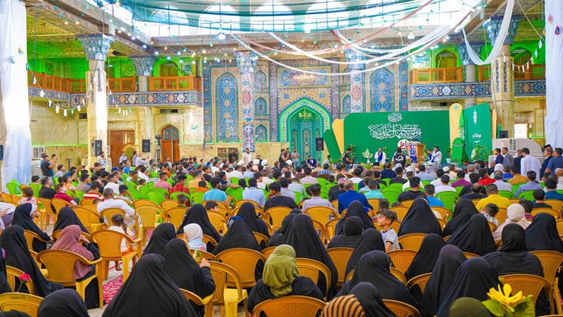 أنطلاق فعاليات مهرجان عيد الغدير السنوي الثالث في مرقد طبيبة المعلولين