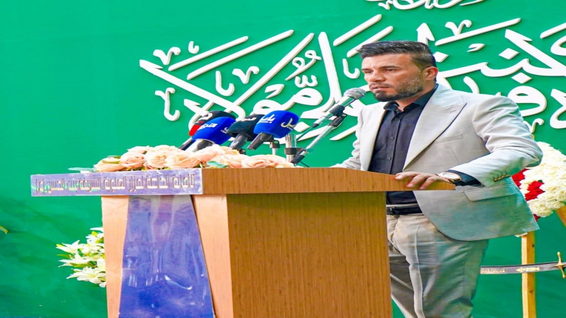 أنطلاق فعاليات مهرجان عيد الغدير السنوي الثالث في مرقد طبيبة المعلولين
