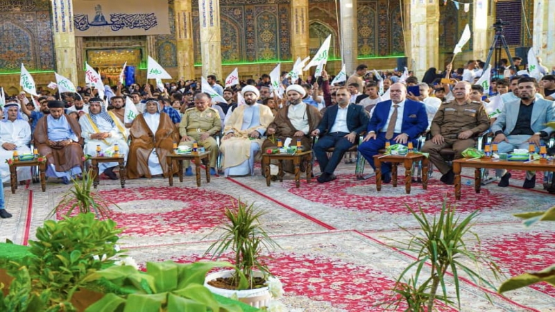 أنطلاق فعاليات مهرجان عيد الغدير السنوي الثالث في مرقد طبيبة المعلولين