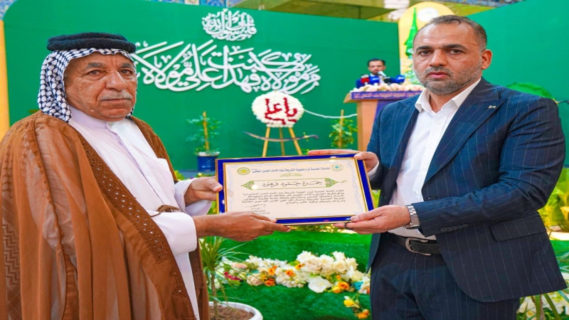 أنطلاق فعاليات مهرجان عيد الغدير السنوي الثالث في مرقد طبيبة المعلولين