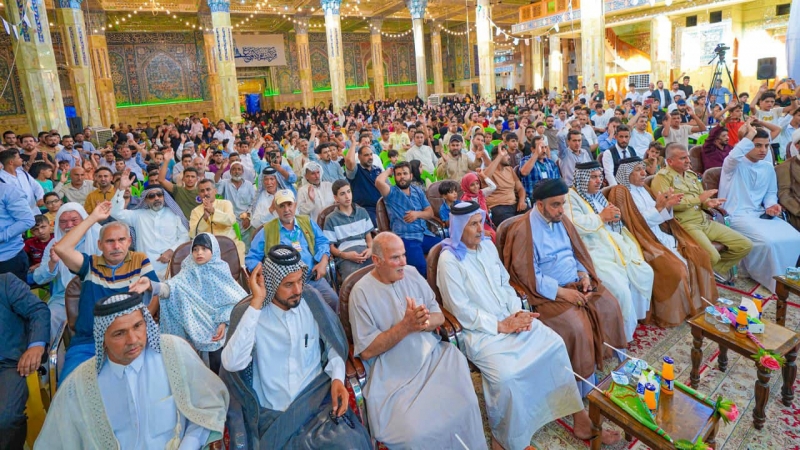 أنطلاق فعاليات مهرجان عيد الغدير السنوي الثالث في مرقد طبيبة المعلولين