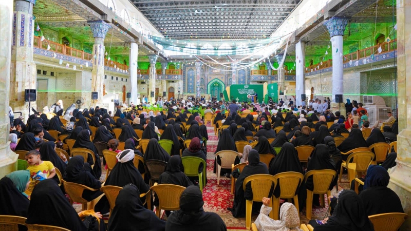 أنطلاق فعاليات مهرجان عيد الغدير السنوي الثالث في مرقد طبيبة المعلولين