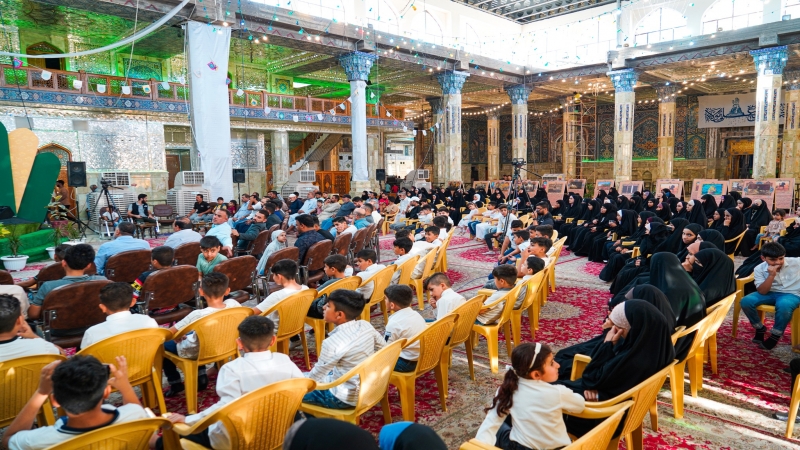 ضمن فعاليات عيد الغدير الأغر و في اليوم الختامي للمهرجان المبارك