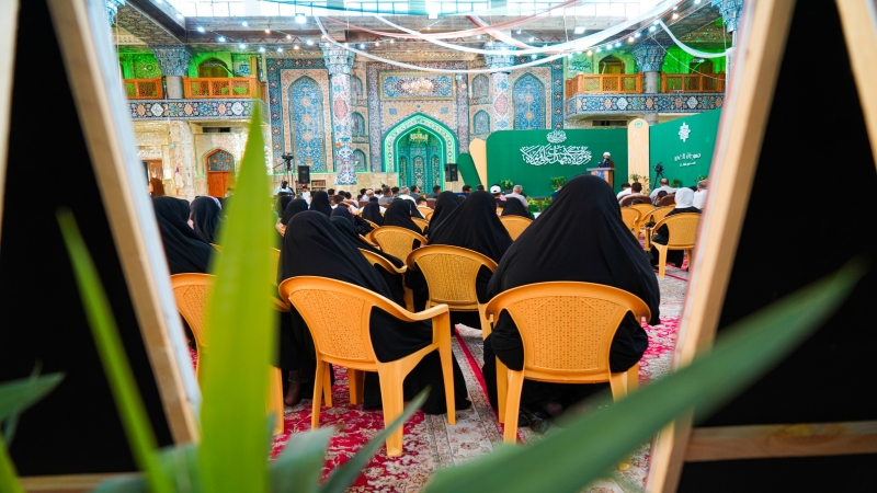ضمن فعاليات عيد الغدير الأغر و في اليوم الختامي للمهرجان المبارك