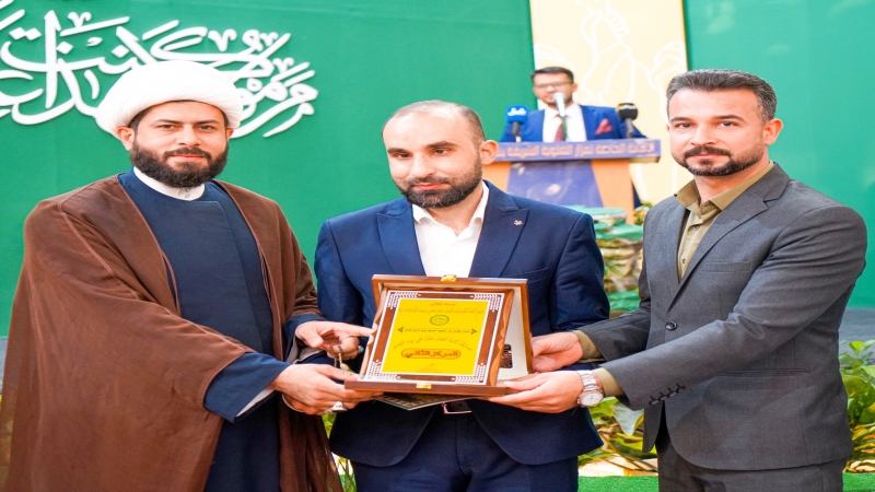 ضمن فعاليات عيد الغدير الأغر و في اليوم الختامي للمهرجان المبارك
