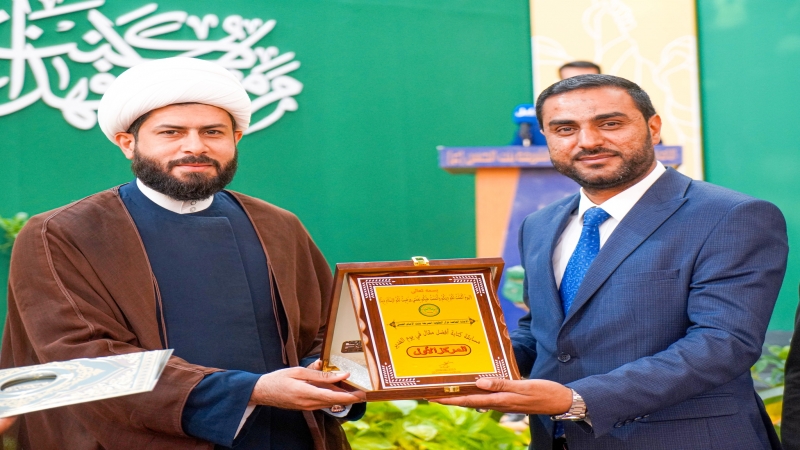 ضمن فعاليات عيد الغدير الأغر و في اليوم الختامي للمهرجان المبارك