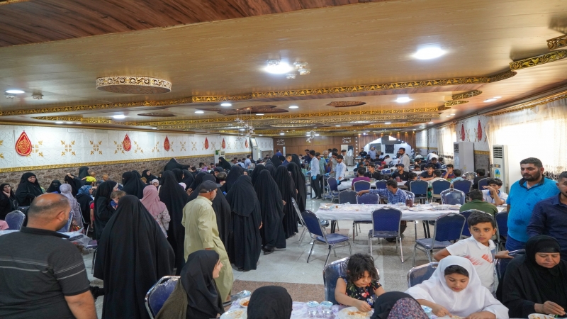 أجمل آيَات الْكَرْم تَجَلَّت فِي مضيف الْإِمَامِ الْحَسَنِ (ع)