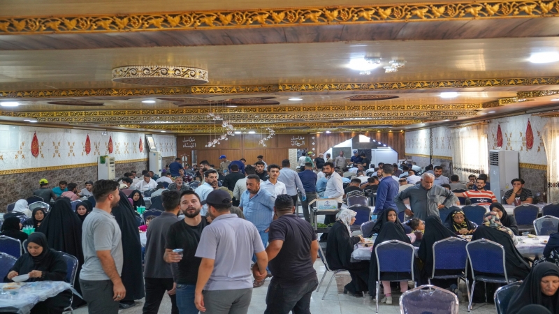 أجمل آيَات الْكَرْم تَجَلَّت فِي مضيف الْإِمَامِ الْحَسَنِ (ع)
