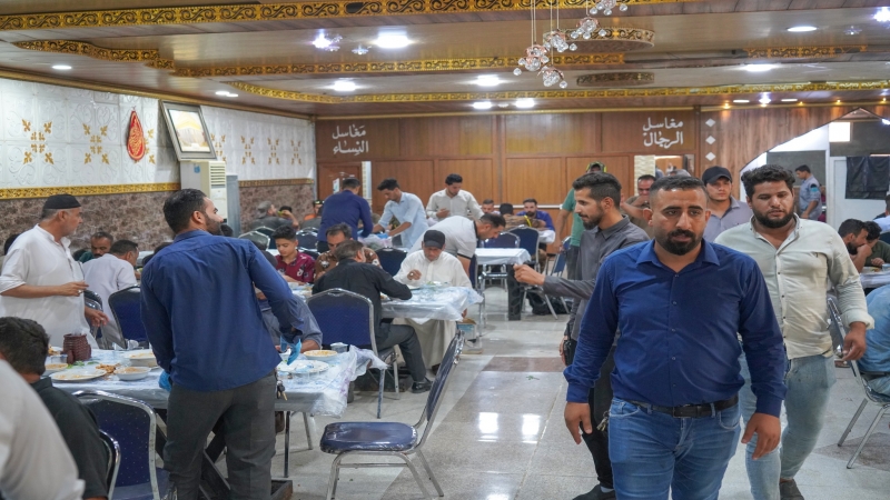 أجمل آيَات الْكَرْم تَجَلَّت فِي مضيف الْإِمَامِ الْحَسَنِ (ع)