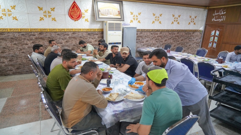 أجمل آيَات الْكَرْم تَجَلَّت فِي مضيف الْإِمَامِ الْحَسَنِ (ع)