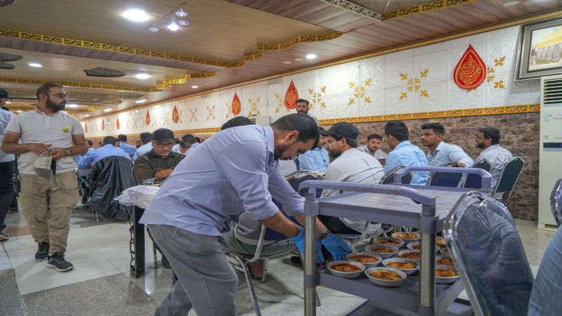 أجمل آيَات الْكَرْم تَجَلَّت فِي مضيف الْإِمَامِ الْحَسَنِ (ع)