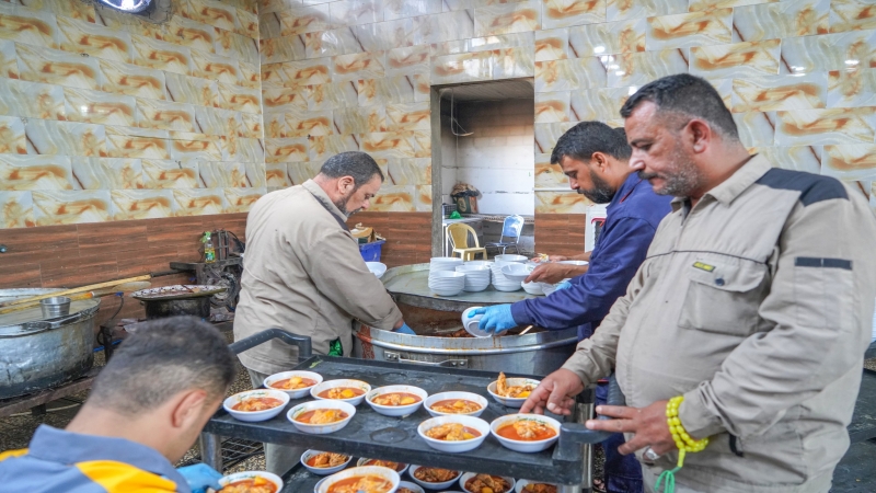 أجمل آيَات الْكَرْم تَجَلَّت فِي مضيف الْإِمَامِ الْحَسَنِ (ع)