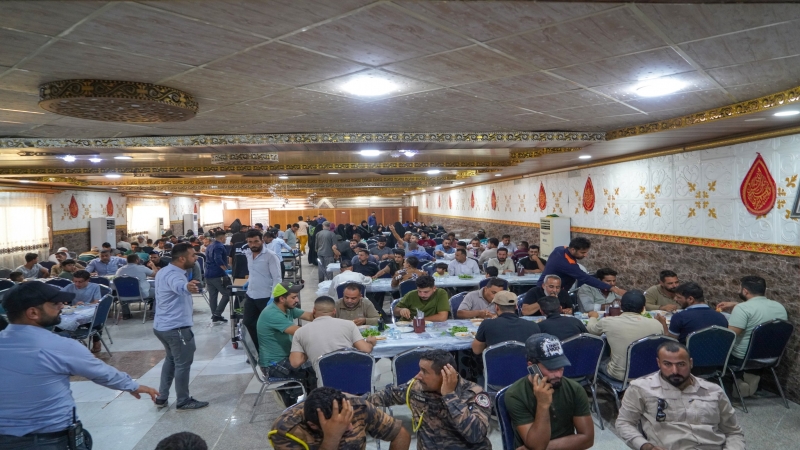 أجمل آيَات الْكَرْم تَجَلَّت فِي مضيف الْإِمَامِ الْحَسَنِ (ع)