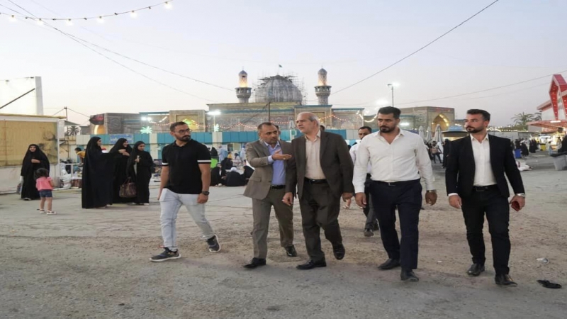 جولة ميدانية تفقديه يجريها نائب الأمين العام للمزارات الشريفة في مرقد طبيبة المعلولين