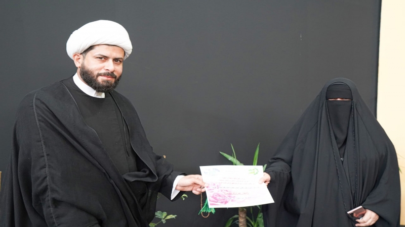 أختتام الدورات الصيفية المقامة في مرقد الشريفة فاطمة بنت الحسن(ع)