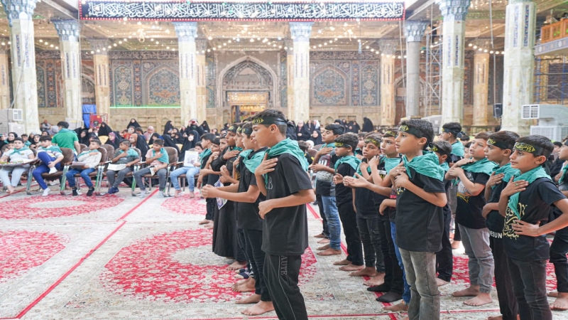 أختتام الدورات الصيفية المقامة في مرقد الشريفة فاطمة بنت الحسن(ع)